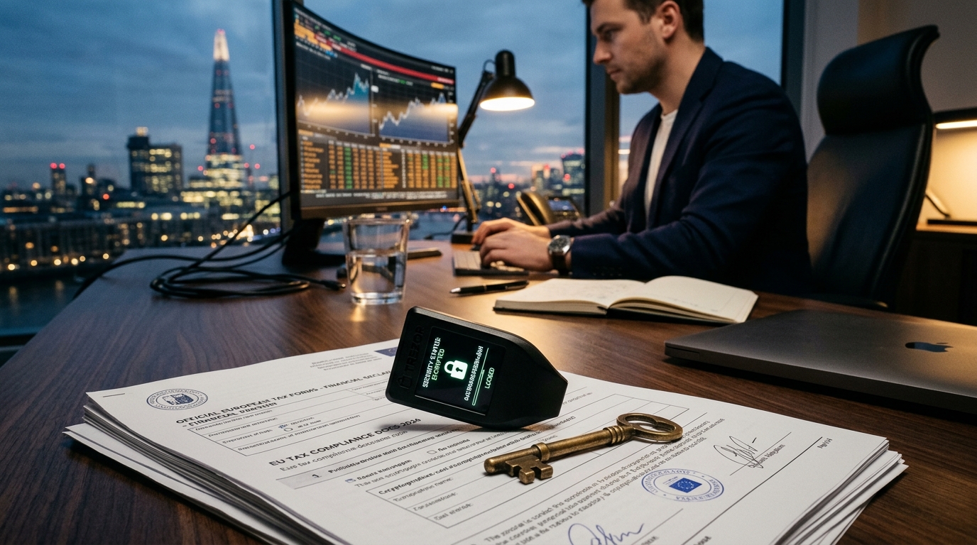 Modelo 721 y Criptomonedas en Hacienda: La Regla de los 50.000€ y la Exención Legal con Carteras Frías (Guía 2026)
